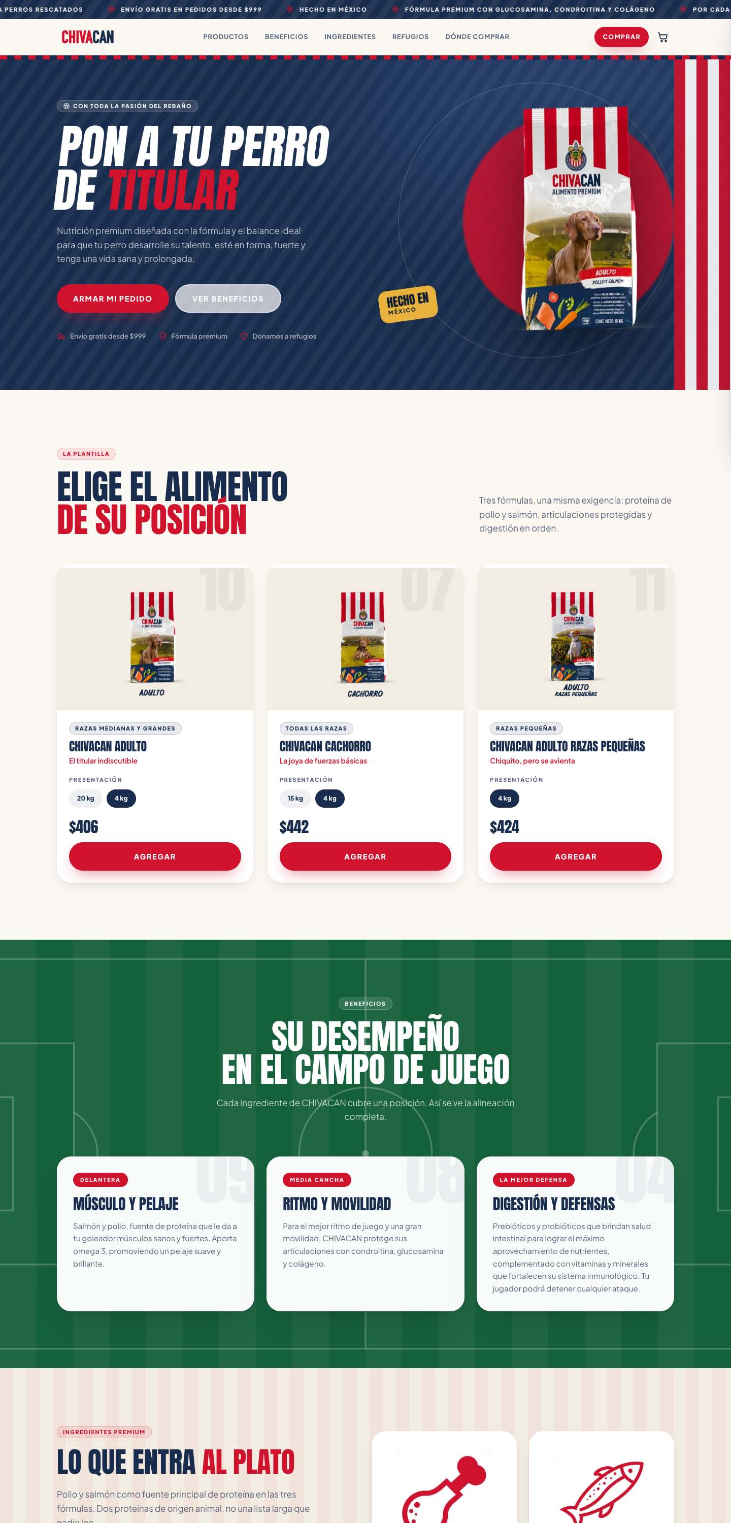 Sitio web de Chivacan