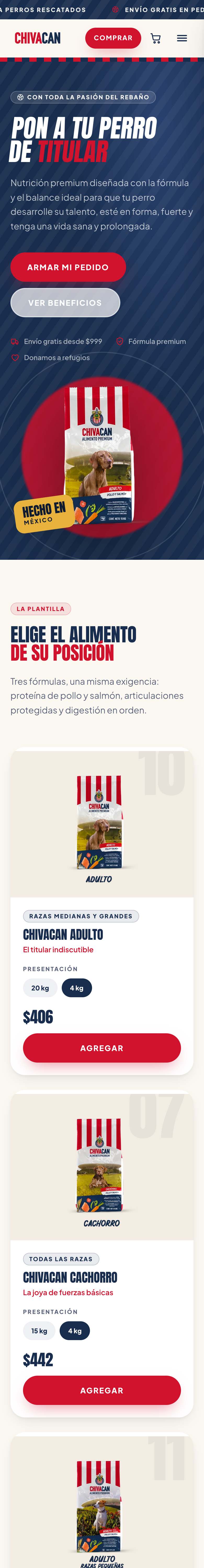 Sitio web de Chivacan